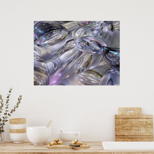 反射デザイン#6 ポスター (キッチン)