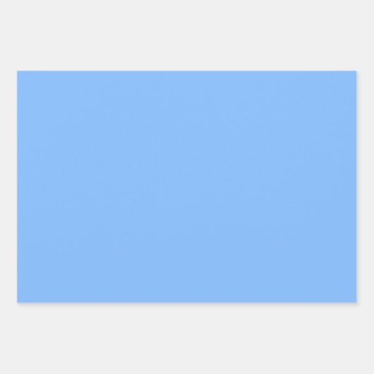 反射ブルーウェーブモダン抽象デザインアート ラッピングペーパーシート (正面3)