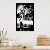 反射プリント ポスター (キッチン)