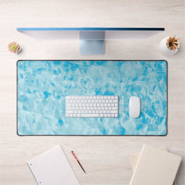 反射プールウォーターアート抽象芸術デスクマットパッド デスクマット