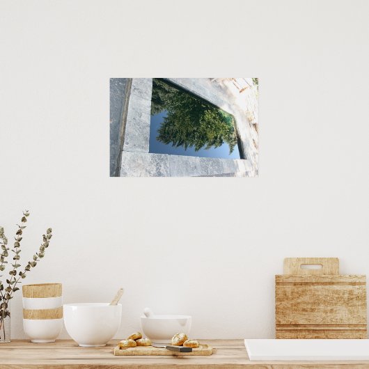 反射プール ポスター (キッチン)