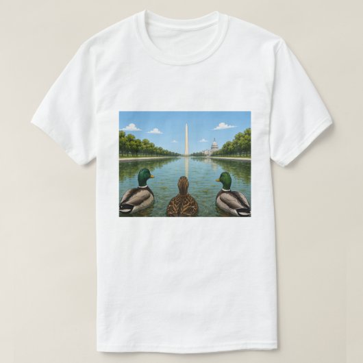 反射プール Tシャツ (デザイン正面)