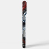 反射ホワイトウルフデザイン Case-Mate iPhoneケース (裏面 / 右)