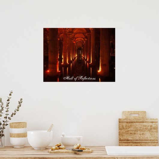 反射ホール ポスター (キッチン)