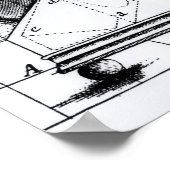 反射ボックスカメラのオブスプラ ポスター (角)