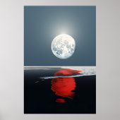 反射ムーン ポスター (正面)