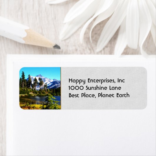 反射レイク ラベル (インサイチュ)