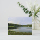 反射レインボー – Marshall Lake ポストカード (スタンド正面)