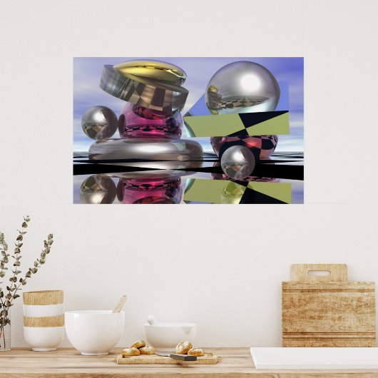 反射世界 ポスター (キッチン)