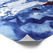 反射中国の反射 ポスター (角)