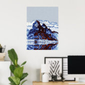 反射中国の反射 ポスター (ホームオフィス)