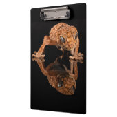 反射付き小さくかわいいトカゲ爬虫類 クリップボード (左)