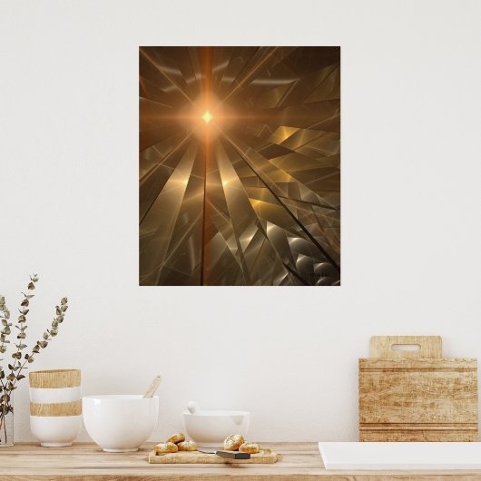 '反射光' ポスター (キッチン)