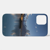 反射写真における雪山 Case-Mate iPhoneケース (裏面 (横))