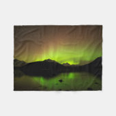 反射型オーロラ フリースブランケット (正面(横))