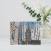 反射型ガールデリヨンクロックタワー,パリ ポストカード (スタンド正面)