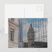 反射型ガールデリヨンクロックタワー,パリ ポストカード (正面/裏面)