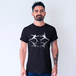 反射型フェンサーフェンシングスポーツ愛好家 Tシャツ