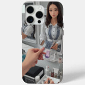 反射型利便性鏡鏡 Case-Mate iPhoneケース (裏面)