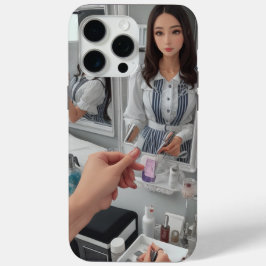 反射型利便性鏡鏡 iPhone 15 PRO MAXケース