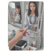 反射型利便性鏡鏡 iPad AIR カバー (正面)