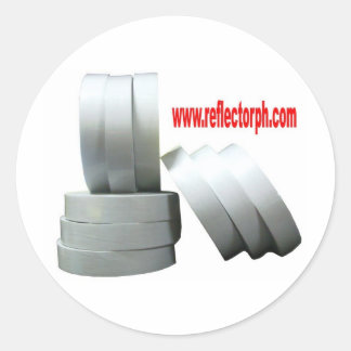 反射型反射型グレーテープリフレクタ ラウンドシール