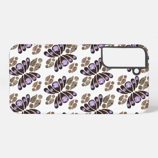 反射性スタイル SAMSUNG GALAXYケース (裏面横)