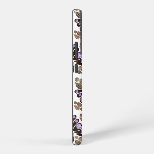 反射性スタイル SAMSUNG GALAXYケース (右側面)