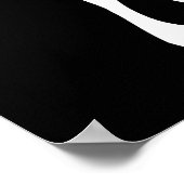 反射性デコモダン女性 ポスター (角)