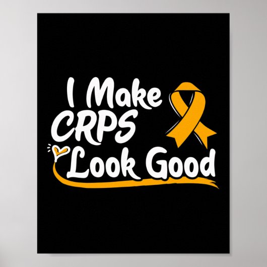 反射性交感神経性ジストロフィーの贈り物 – Rsd認識度 ポスター (正面)