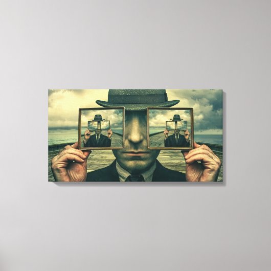 反射性 キャンバスプリント (正面)