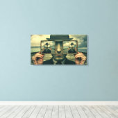 反射性 キャンバスプリント (インサイチュ (ウッドフロア))