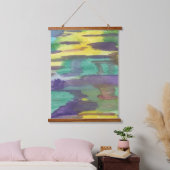 反射抽象芸術 吊り下げ型タペストリー (寝室)