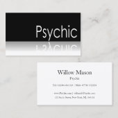 反射文字 – サイキック – 名刺 (正面/裏面)