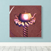 反射時 キャンバスプリント (インサイチュ (ウッドフロア))