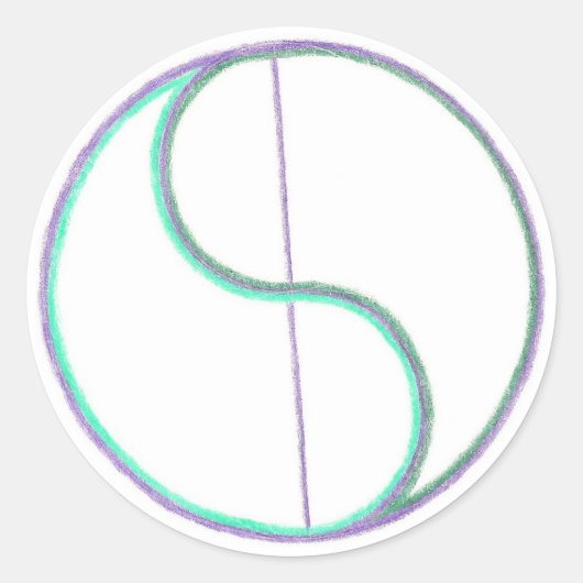 反射曼荼羅 ラウンドシール (正面)