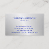 ©反射水リップル抽象芸術撮影ar 名刺 (裏面)