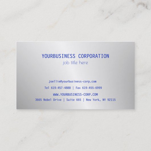 ©反射水リップル抽象芸術撮影ar 名刺 (裏面)