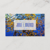 ©反射水リップル抽象芸術撮影ar 名刺 (正面)