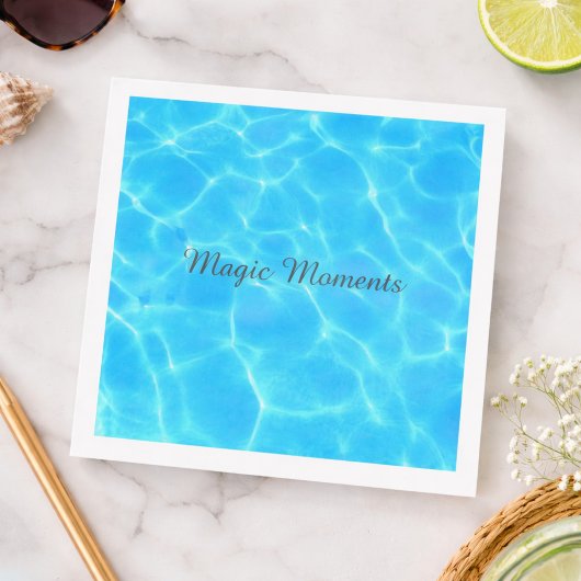 反射波付き水彩模様