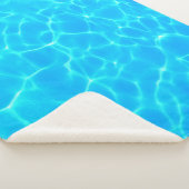 反射波付き水彩模様 シェルパブランケット (3/4)