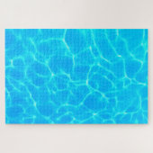 反射波付き水彩模様 ジグソーパズル (横)