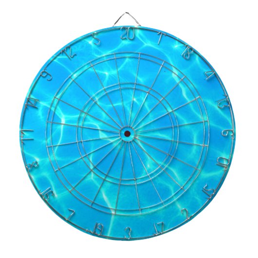 反射波付き水彩模様 ダーツボード (正面)