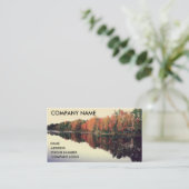 反射湖の名刺 名刺 (スタンド正面)