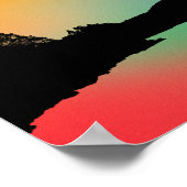 反射湖 ポスター (角)