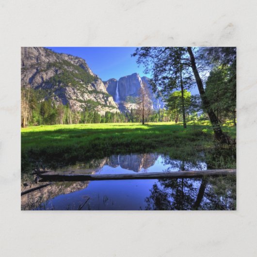 反射滝 ポストカード (正面)