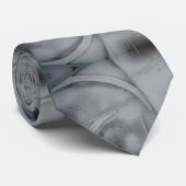 反射白絵を描模様 ネクタイ (ロール)