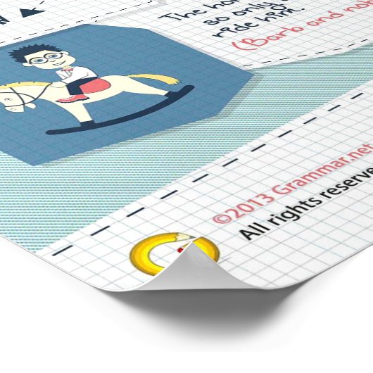 反射的な代名詞について知っておくべきこと ポスター (角)