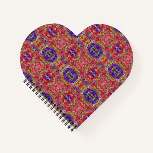 反射赤パターン ノートブック (正面)