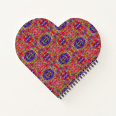 反射赤パターン ノートブック (裏面)